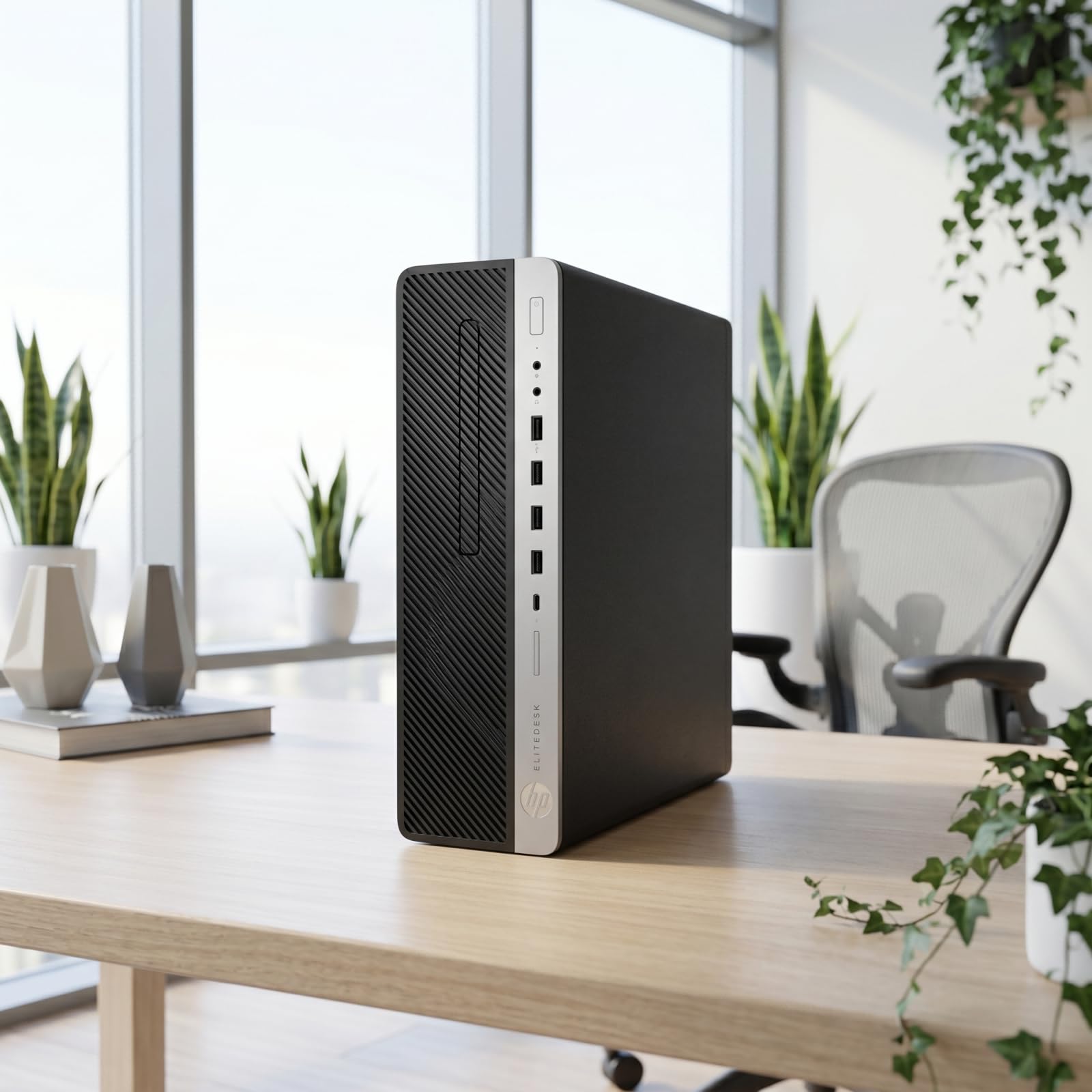 HP EliteDesk 800 G4 Small Form Desktop, Intel Six Core 8th Gen i5